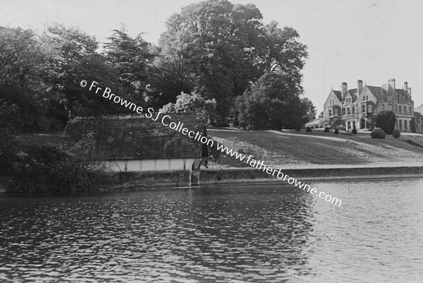 GLASLOUGH HOUSE  HOUSE FROM LAKE